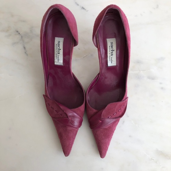 Sacha London Suede Heels - Picture 4 of 6